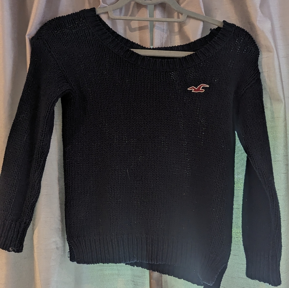 Hollister Bow Back Sweater size xs